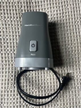 Hamilton Beach Gray Compact Blender Base with Pulse Button